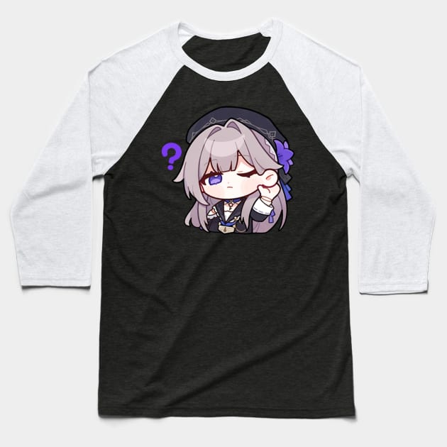 Honkai Star Rail Chibi Herta Baseball T-Shirt by HoyoStan